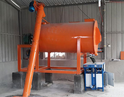 Vertical Screw Conveyor For Soybeans