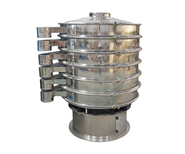 Multilayer circular vibrating sieve