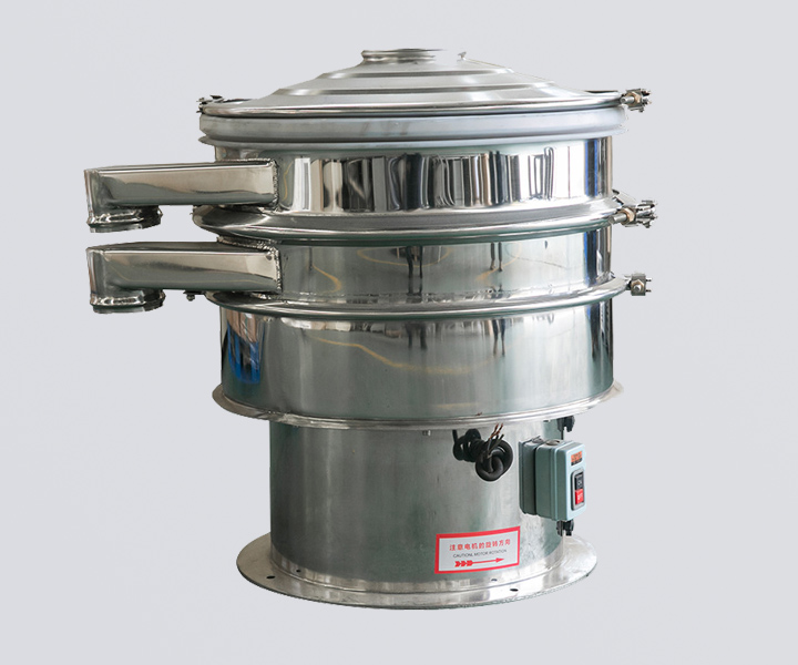 Circular vibratory sifter