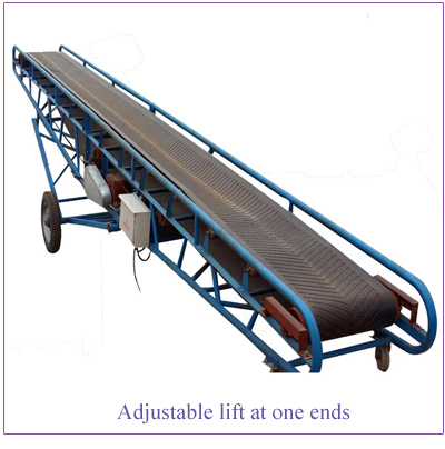 Hydraulic Height Adjustable Belt Conveyor