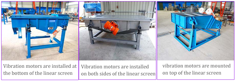 Motor installation position