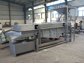 Concrete batching for Sieving Machine
