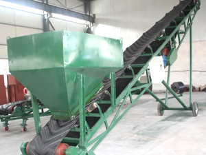 Belt Conveyor for Slag