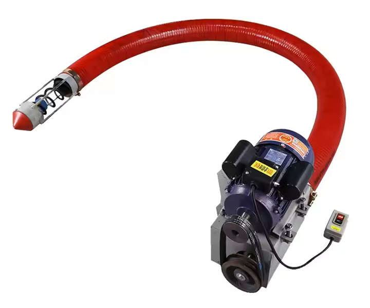 Hose type screw conveyor