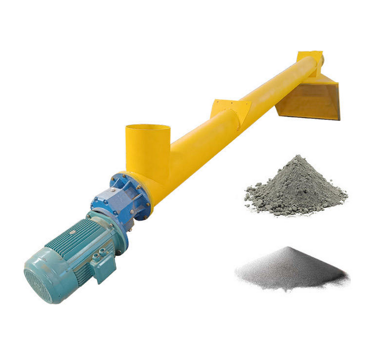 Screw conveyor for bulk materials