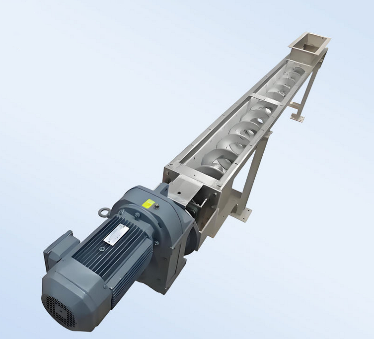 Plastic Pellets Auger Conveyor