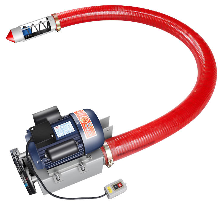 Rice hose screw conveyor