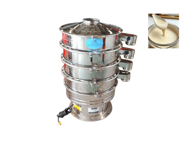 Stainless steel vibrating screen for making soy milk