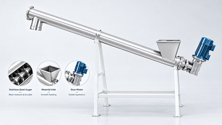 Screw Powder Conveyor Daily Maintenance and Troubleshooting
