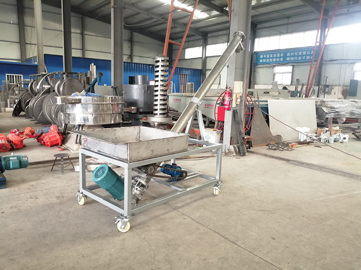 Portable Auger ConveyorDAHAN Vibration Machinery