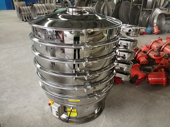 Vibrating Sieve for Millet Removal
