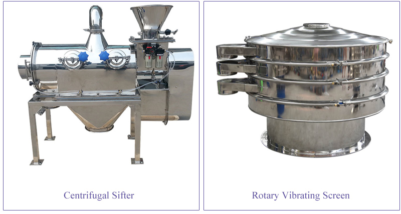 Difference Between Centrifugal Sifter And Rotary Vibrating Screen