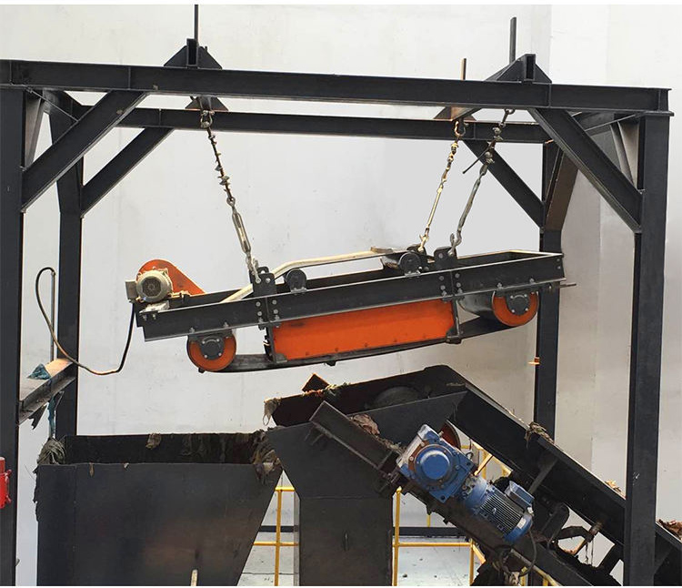 Suspended Belt Conveyor-DAHAN Vibration Machinery