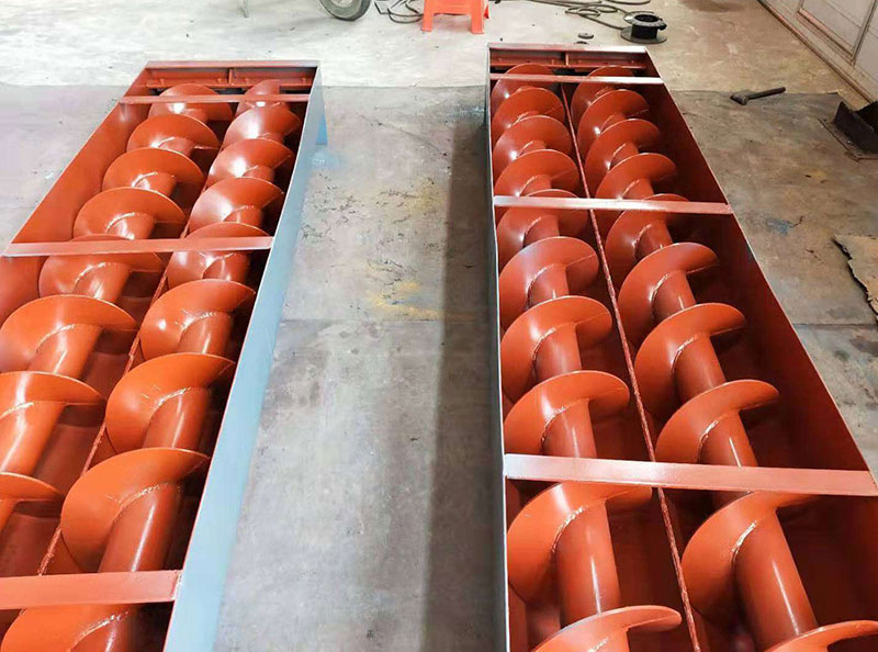 Double screw conveyor