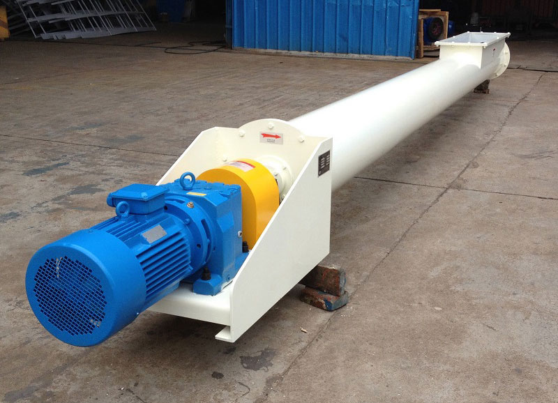 Spiral tube conveyor