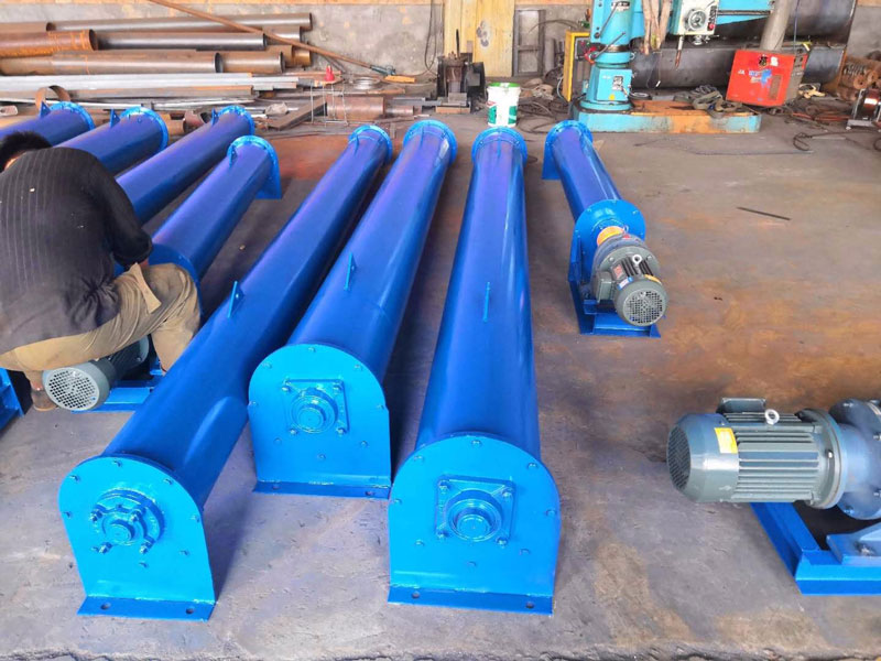 Single screw conveyor