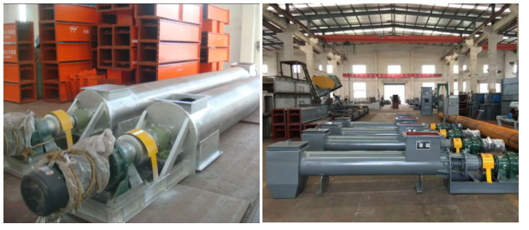 Worm Conveyor-DAHAN Vibration Machinery