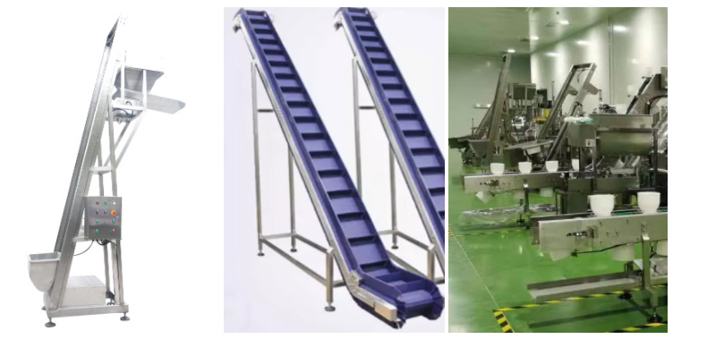 PVC Belt Conveyor in Food Processing