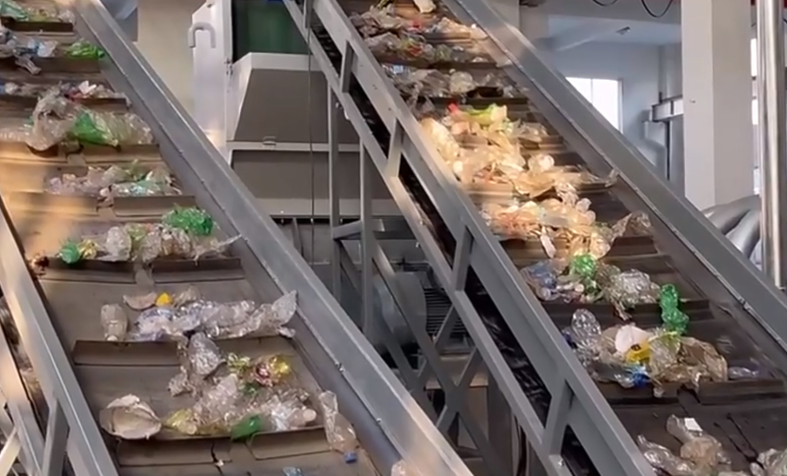 Waste Belt Conveyor for Plastic Bottle