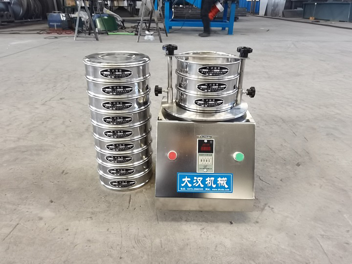 DAHAN Sand Sieve Shaker Machine Laboratory Setup