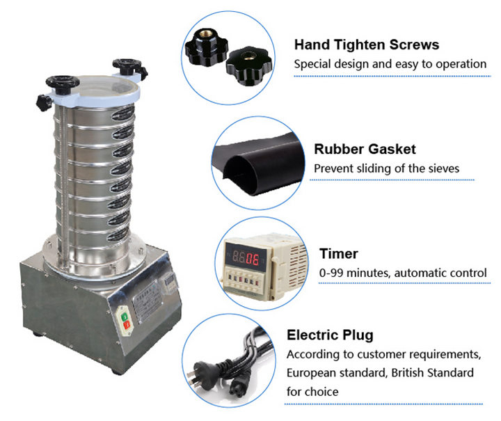 Main Structural Components of Sand Sieve Shaker