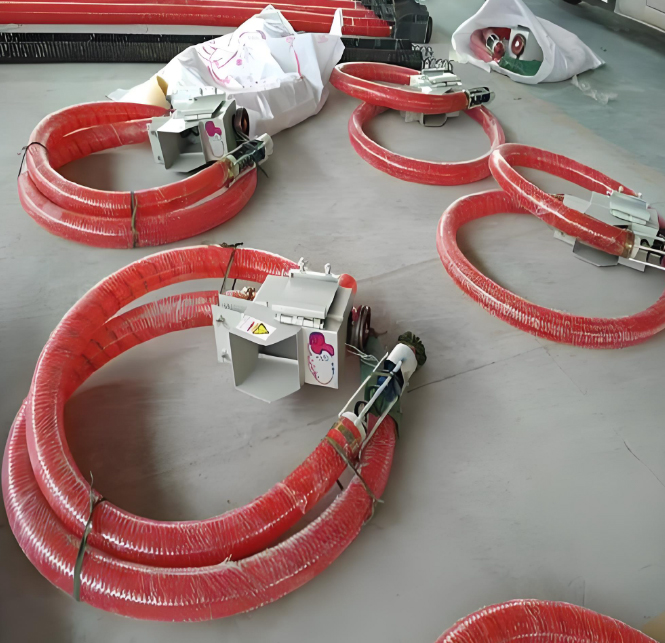 Flexible Screw Conveyor for Abrasive Sand