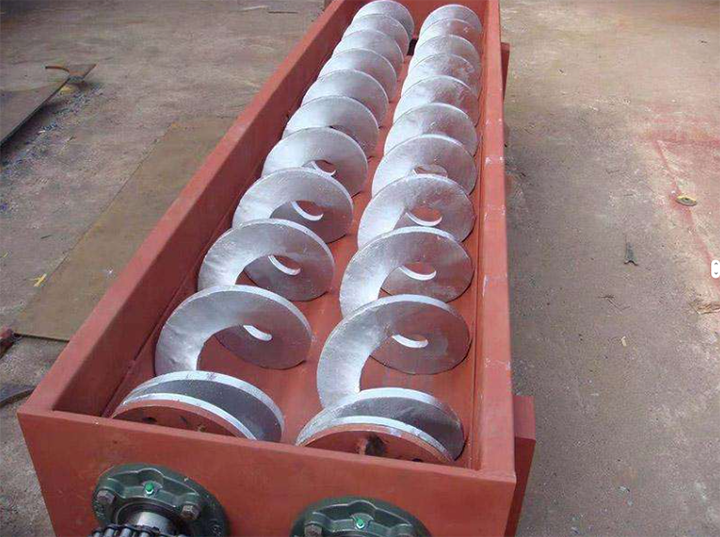 Clay Shaftless Screw Conveyor