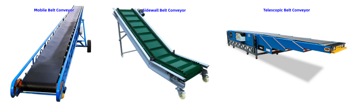 Dahan Mobile Conveyor Sidewall Conveyor Telescopic Conveyor Types