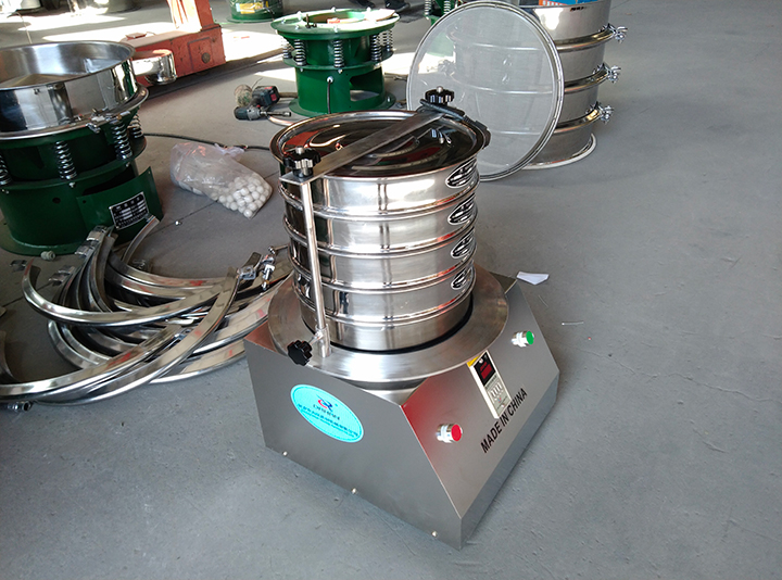 Vibrating Powder Sieving Machine For Laboratory Use