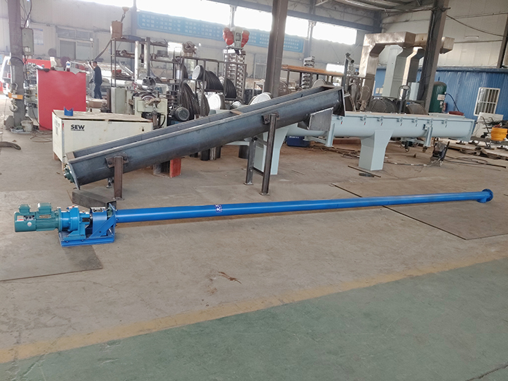 Different Lime Powder Screw Conveyor configurations