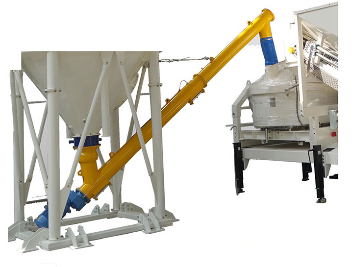 Lime Powder Screw Conveyor conveying structure