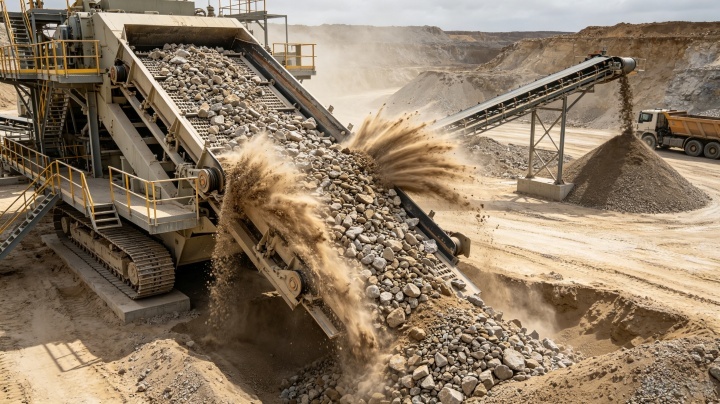 Heavy Duty Vibrating Screen