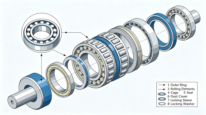 Vibrating screen bearing lubrication points and grease maintenance guide