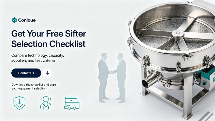 Contact us for industrial sifter selection guidance and request a free sample test from verified B2B sifter equipment suppliers