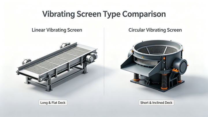 Linear vs. Circular Vibrating Screen: Which One is Right for Your Aggregate Application?