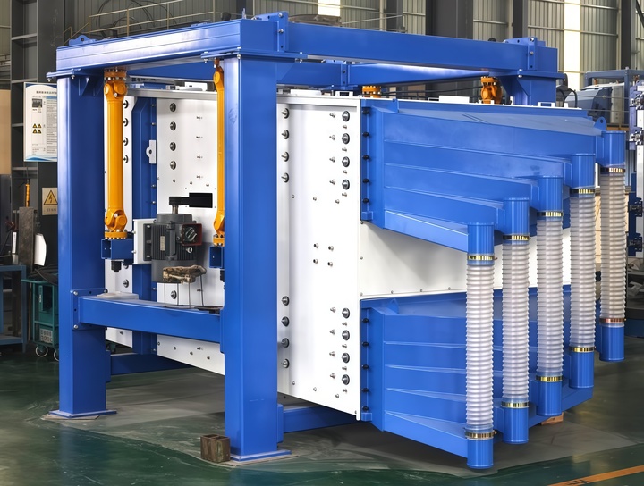 Real photos of the High-Capacity Square Swing Vibrating Screen