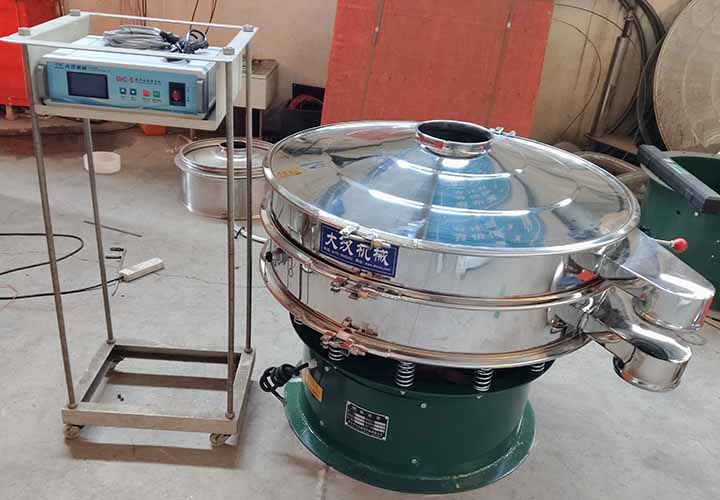 Round Vibrating Separator Machine with Ultrasonic Function