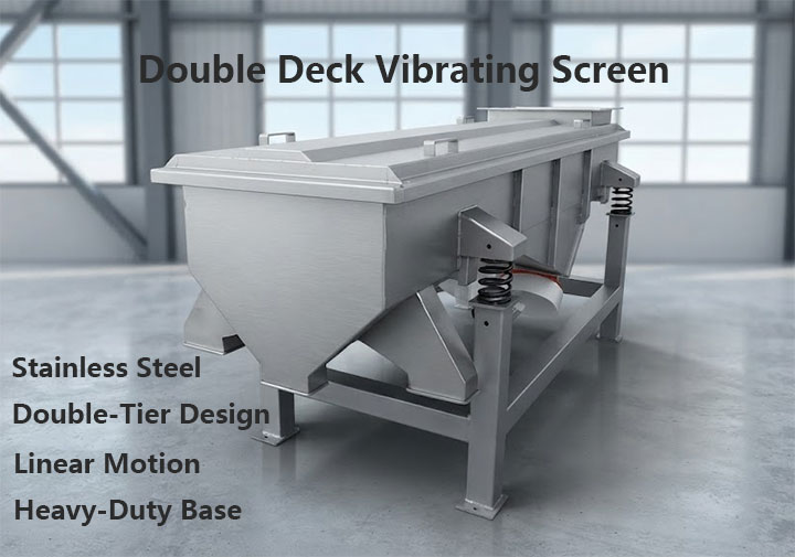 Double Deck Vibrating Screen: The Ultimate Guide to Working Principles, Applications, and Selection