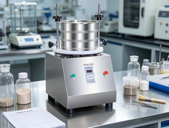 Lab Test Sieve Shaker Machine with Stainless Steel Test Sieves