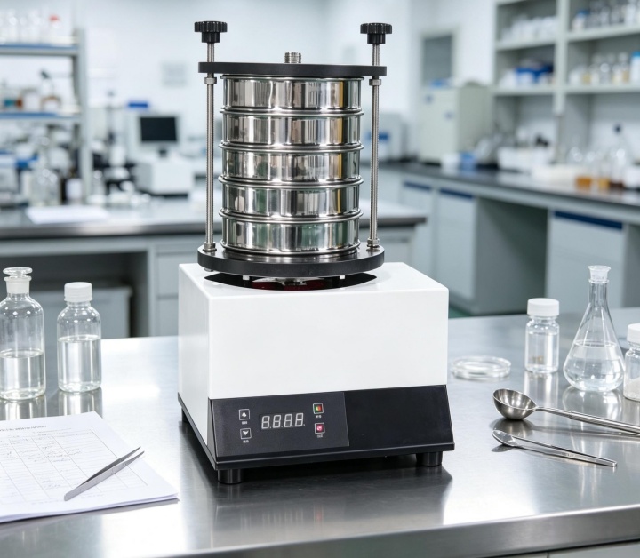 Quick Clamping Device and Stainless Steel Mesh for Lab Test Sieve Shaker