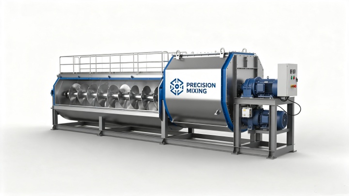Single Shaft Paddle Mixer