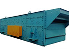 Heavy-duty vibrating scalper screen with industrial blue finish for quarry and hard rock mining