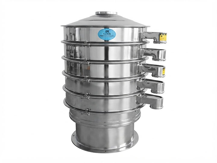 Dahan Machinery Multi-Deck Stainless Steel Circular Vibrating Sifter for Multi-Grade Particle Separation