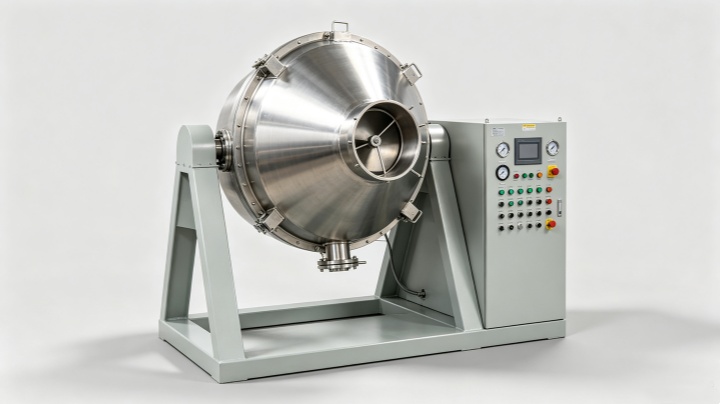 Double Cone Rotary Vacuum Dryer: Working Principle and Core Technical Advantages