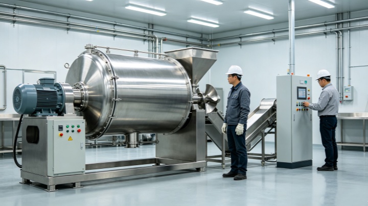 How Is Mixing Uniformity CV ≤ 5% Achieved? An In-Depth Look at Single Shaft Paddle Mixer Core Techn